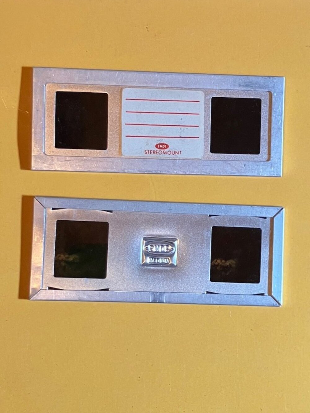 Vintage double slides from a celebration - 45 total